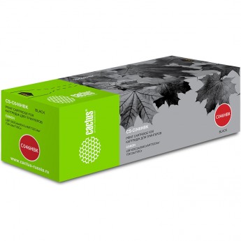 Лазерный картридж CACTUS CS-C046HBK (Cartridge 046H) черный увеличенной емкости для Canon LBP 653cdw i-Sensys, 654cx i-Sensys; MF732cdw i-Sensys, 734cdw i-Sensys, 735cx i-Sensys, черный, увеличенной емкости, 6 300 стр.