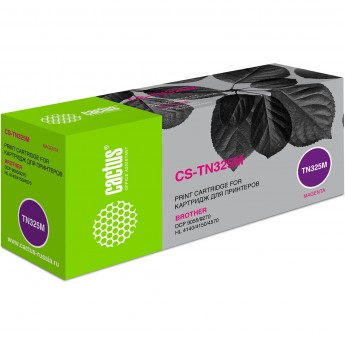 Лазерный картридж CACTUS CS-TN325M (TN-325M) для принтеров Brother HL 4140cn, HL 4150cdn, HL 4570cdw, HL 4570cdwt, DCP 9055cdn, DCP 9270cdn, MFC 9460cdn, MFC 9465cdn, MFC 9970cdw, пурпурный, 3 500 стр.