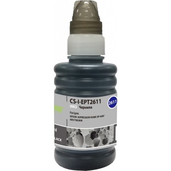 Чернила CACTUS CS-I-EPT2611 для Epson ExpIession Home XP-600, 605, 700, 800, черный, 100 мл