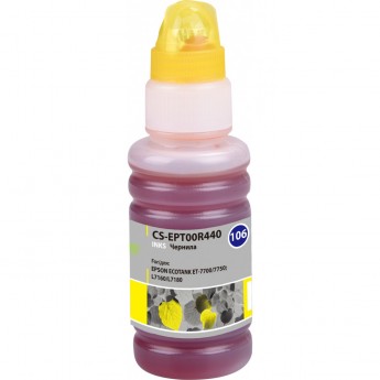 Чернила CACTUS CS-EPT00R440 для Epson L7160, L7180, желтый, 70 мл