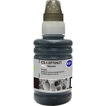 Чернила CACTUS CS-I-EPT0921 для Epson Stylus C91, CX4300, T26, T27, TX106, TX109, черный, 100 мл