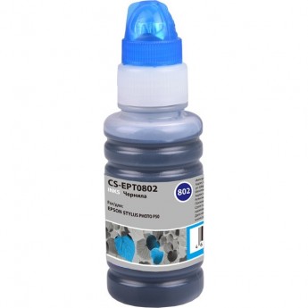 Чернила CACTUS CS-I-EPT0802 для Epson Stylus Photo P50, голубой, 100 мл