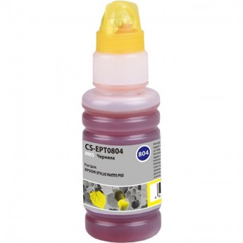 Чернила CACTUS CS-I-EPT0804 для Epson Stylus Photo P50, желтый, 100 мл
