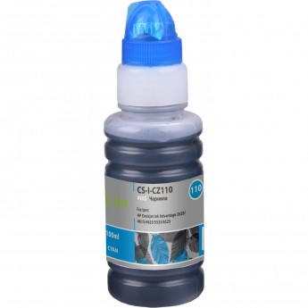 Чернила CACTUS CS-I-CZ110 для HP DJ IA 3525, 5525, 4525, голубой, 100 мл