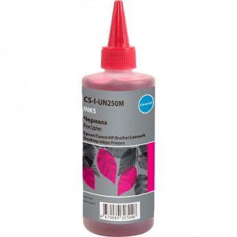 Чернила CACTUS CS-I-Un250M для HP, Lexmark, Canon, Epson, Brother, пурпурный, 250 мл