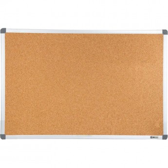 Демонстрационная доска CACTUS CS-CBD-60X90 пробковая, алюминиевая рама, 60x90 см.