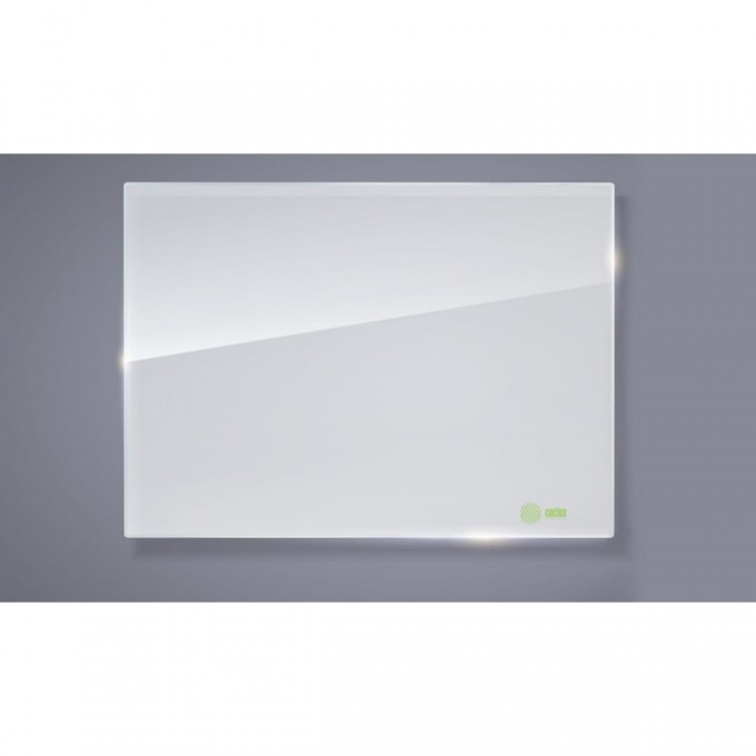 Демонстрационная доска CACTUS , магнитно-маркерная, стеклянная, белая, 90x120 см. CS-GBD-90X120-WT