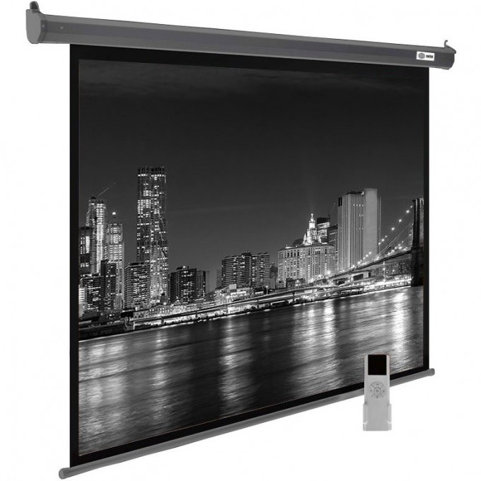 Экран CACTUS SILVERMOTOEXPERT , 131", 16:10, настенно-потолочный, темно-серый, моторизованный привод, 280x175 см. CS-PSSME-280X175-DG