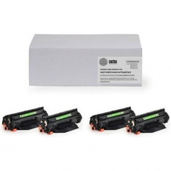 Комплект картриджей CACTUS CS-TK580K-TK580C-TK580M-TK580Y для принтеров Kyocera Mita P6021 Ecosys, P6021cdn Ecosys, Mita FS C5150, C5150dn.