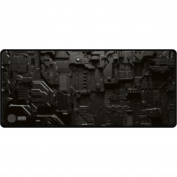 Коврик для мыши CACTUS CYBERPUNK черный/рисунок 900x400x3мм