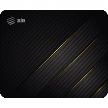Коврик для мыши CACTUS GOLD GEOMETRY черный 300x250x2мм