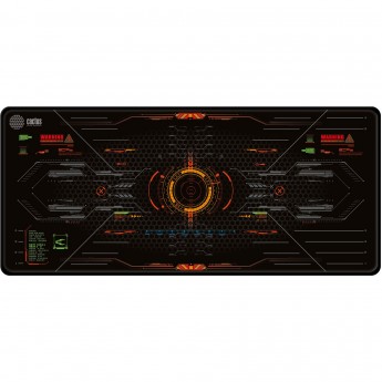 Коврик для мыши CACTUS SKYTREK черный 900x400x3мм
