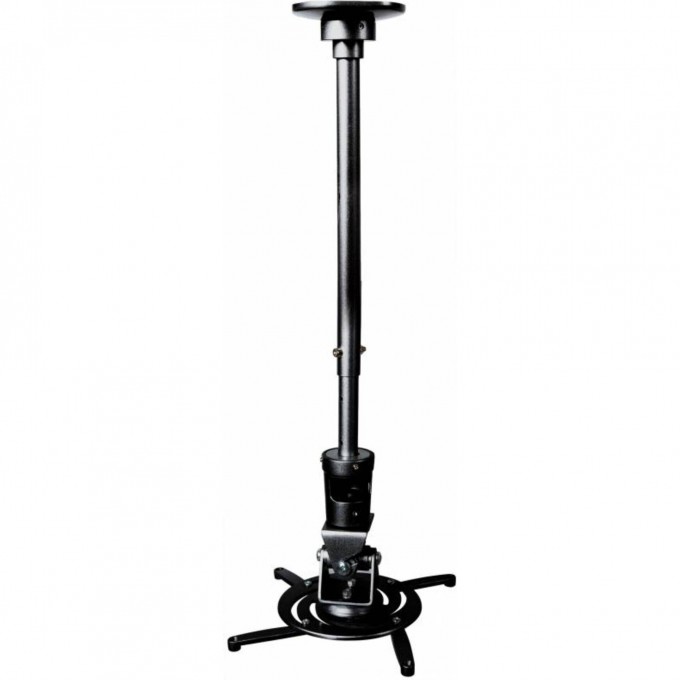 Кронштейн для проектора CACTUS настенно-потолочный, черный, нагрузка до 10 кг. CS-VM-PR01L-BK