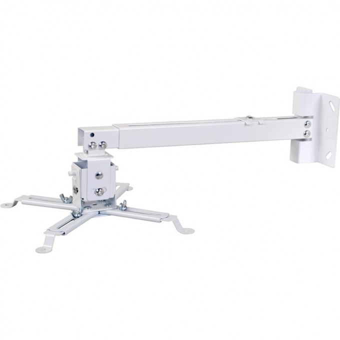 Кронштейн для проектора CACTUS настенно-потолочный с дистанцией до потолка/стены 43-65 см, белый, нагрузка до 20 кг. CS-VM-PRE01-WT