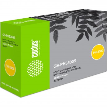 Лазерный картридж CACTUS CS-PH3300S (106R01411) для Xerox Phaser 3300, 3300mfp, черный, 4 000 стр.