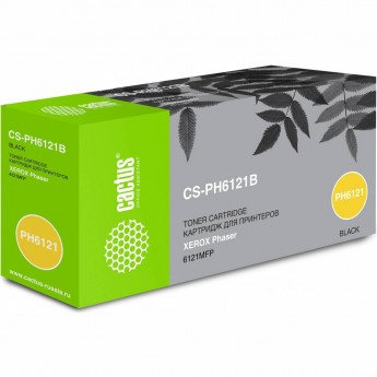 Лазерный картридж CACTUS CS-PH6121B (106R01476) черный для Xerox Phaser 6121, 6121mfp, 6121MFP D, 6121MFP N (2'600 стр.)