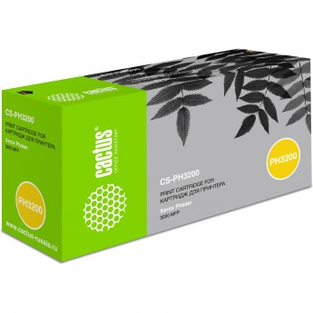 Лазерный картридж CACTUS CS-PH3200 (113R00730) для Xerox Phaser 3200, 3200 MFP, 3200 MFP b, 3200 MFP n, черный, 3 000 стр.
