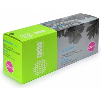 Лазерный картридж CACTUS CS-CLT-C504S (CLT-C504S) для Samsung CLP415, 415n, 415nw, 470, 475; CLX4170, 4195, 4195fn; Xpress C1810w, C1860fw, SL-C1404w, SL-C1454fw, SL-C1454n, голубой, 1 800 стр.