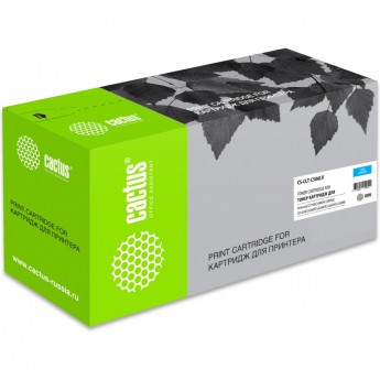 Лазерный картридж CACTUS CS-CLT-C506L (CLT-C506L) для Samsung CLP 680, 680DW, 680ND; CLX 6260, 6260FD, 6260FR, 6260FW, 6260ND, голубой, увеличенной емкости, 3 500 стр.