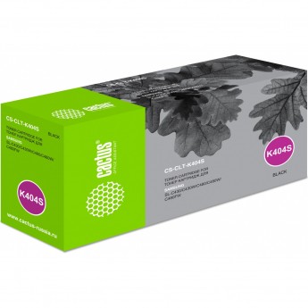 Лазерный картридж CACTUS CS-CLT-K404S (CLT-K404S) для Samsung Xpress C430, C430w, C432, C432w, C433, C433w, C480, C480fw, C480w, C482, C482fw, C482w, C483, C483w, черный, 1 500 стр.