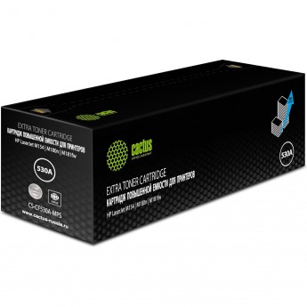 Лазерный картридж CACTUS CS-CF530A-MPS (HP 205A) для HP LaserJet M154, M180n, M181fw, черный, увеличенной емкости, 3 300 стр.