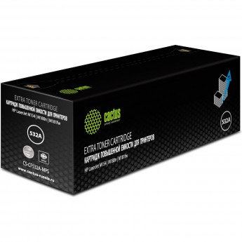 Лазерный картридж CACTUS CS-CF532A-MPS (HP 205A) для HP LaserJet M154, M180n, M181fw, желтый, увеличенной емкости, 2 700 стр.