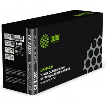 Лазерный картридж CACTUS CS-S4300 (MLT-D109S) для Samsung SCX4300, черный, 2 000 стр.