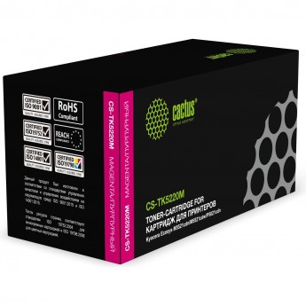 Лазерный картридж CACTUS CS-TK5220M (TK-5220M) для Kyocera Ecosys M5521cdn, M5521cdw, P5021cdn, P5021cdw, пурпурный, 1 200 стр.