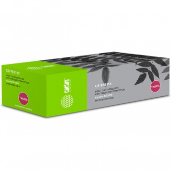 Лазерный картридж CACTUS CS-TK6115 (TK-6115) для Kyocera Mita Ecosys M4125idn, M4132idn, черный, 15 000 стр.