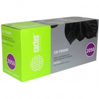 Лазерный картридж CACTUS CS-TN2050 (TN-2050) для Brother DCP 7010, 7025, MFC 7220, 7420, черный, 2500 стр.