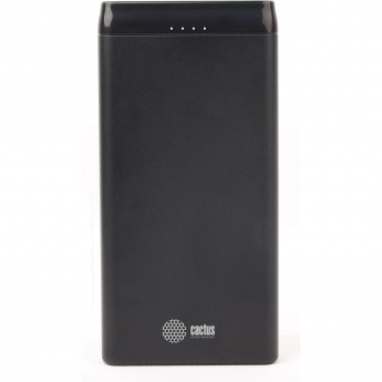 Мобильный аккумулятор CACTUS 10000mAh 2.1A 2xUSB черный