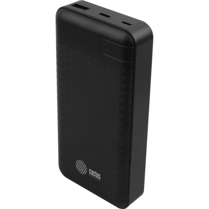 Мобильный аккумулятор CACTUS 20000mAh 2.1A 1xUSB черный CS-PBFSET-20000