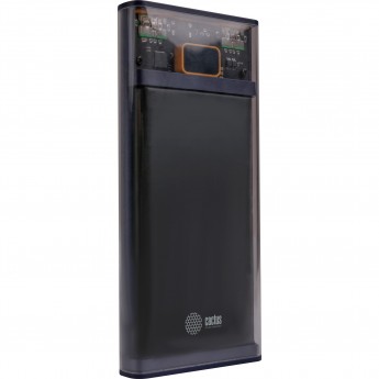 Мобильный аккумулятор CACTUS CS-PBFSTT-10000 4.5A, 2xUSB, черный, 10000 mAh