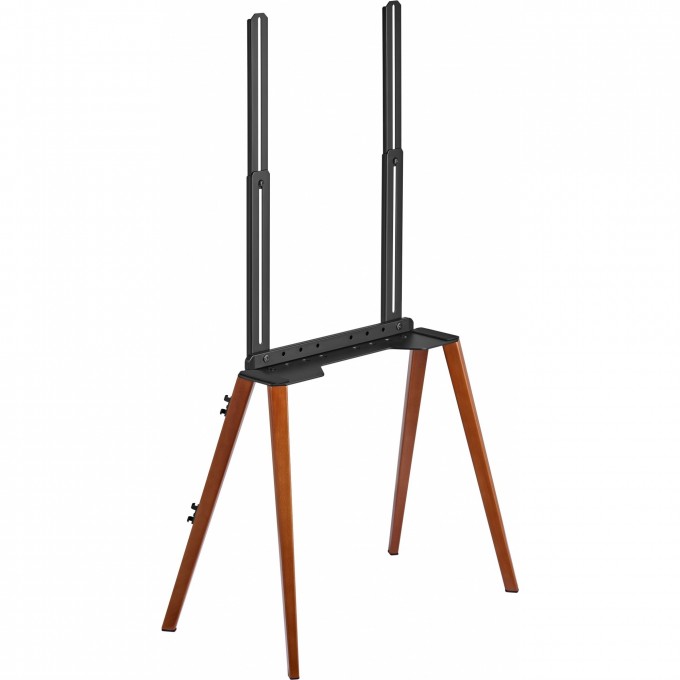 Подставка для телевизора CACTUS 43"-65" 40кг напольный черный/орех cs-st3644bkwn
