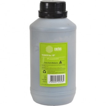 Тонер CACTUS CS-MPSPH4555-470 (MPSPH4555-470) для картриджей Samsung HP CE390A, HP CE390X и их аналогов Cactus CS-CE390A, CS-CE390XS, CS-CE390X, черный, флакон 470 гр.
