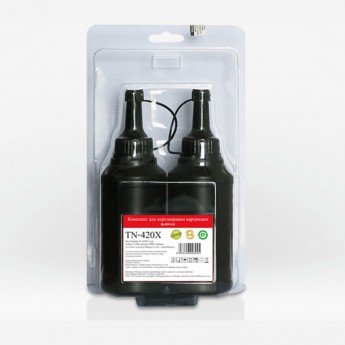 Тонер PANTUM TN-420X для принтера Pantum P3010d, P3010dw, P3300dn, P3300dw, M6700d, M6700dw, M6800Fdw, M7100dn, M7100dw, M7200fnd, M7200fdw, черный, 2 x 115 гр.