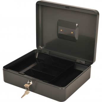 Ящик для денег без номинала CACTUS CS-CB-004GY 90x300x240 1.967кг, серый, сталь